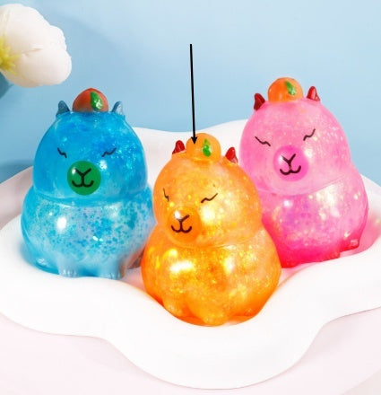Golden Powder Maltose Ball Stress-Relief Toy